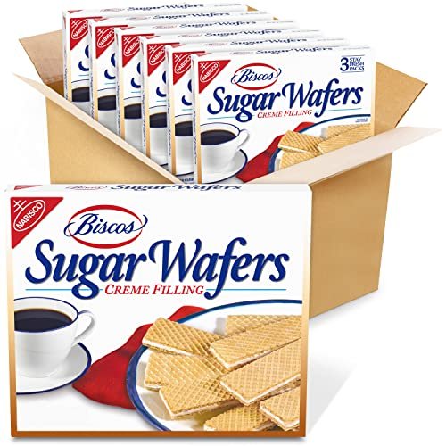 Nabisco Sugar Wafers | Vanilla & Strawberry Wafer Cookies