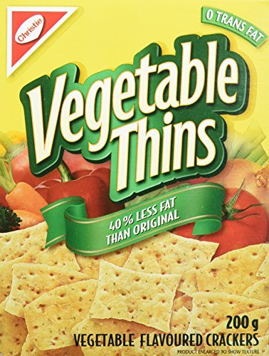 Nabisco Vegetable Thins | Garden Vegetable Crackers