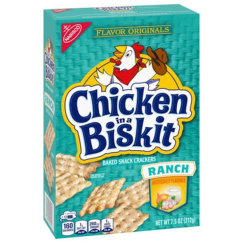 Nabisco Chicken in a Biskit Crackers